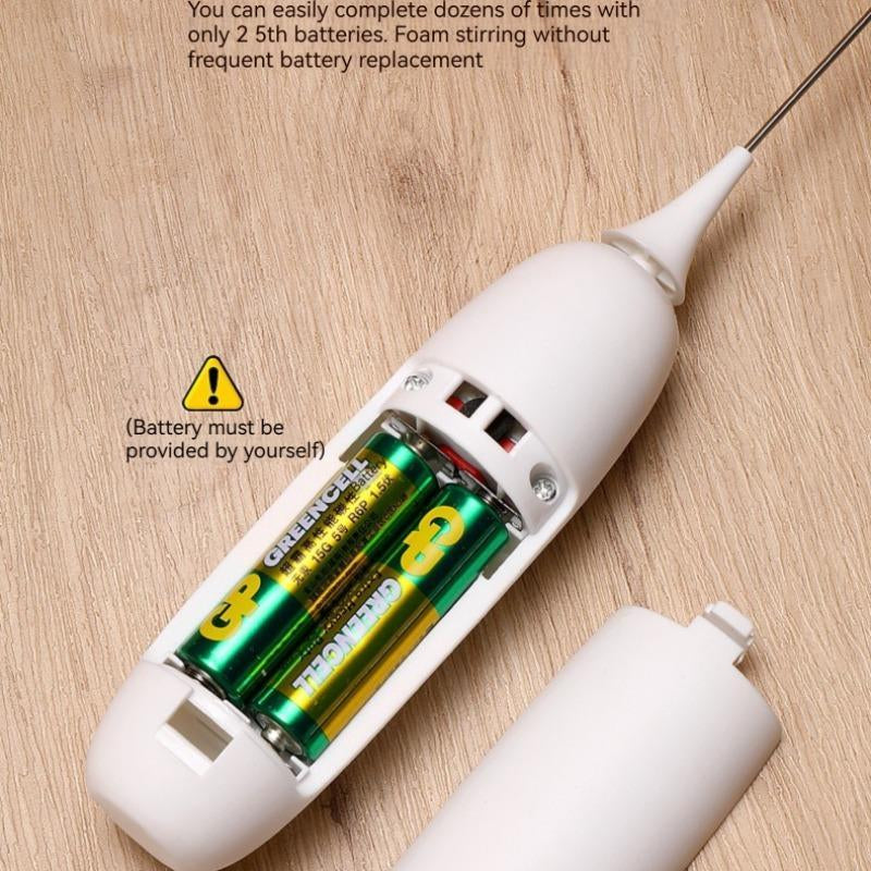 Electric Milk Frother without Battery, 1/2 Counts Handheld Coffee Milk Frother, Milk Foam Maker Tool for Home Use, Kitchen Accessories, Summer for Gift