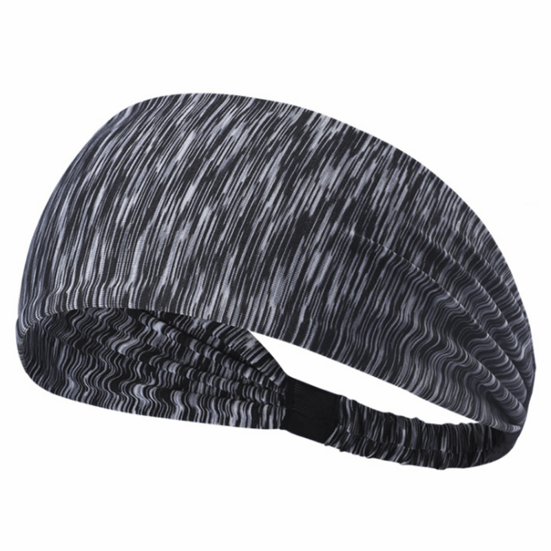 Extra-Wide Sport and Fitness Sweat-Wicking Headband