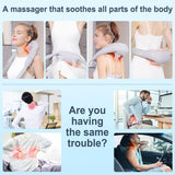 Neck and Shoulder Massage Shawl Massagers for Neck and Back with Heat - Deep Tissue 6D Kneading Pillow, Electric Shiatsu Shoulder Massage, Foot, Legs,Body - Relieve Muscle Pain - Office, Home & Car,Mothers Day Gift,Mother'S Day