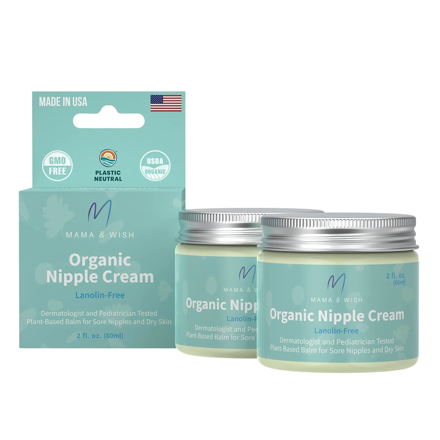 Organic Nipple Cream for Breastfeeding