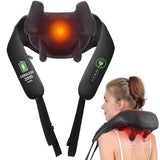 Neck and Shoulder Massage Shawl Massagers for Neck and Back with Heat - Deep Tissue 6D Kneading Pillow, Electric Shiatsu Shoulder Massage, Foot, Legs,Body - Relieve Muscle Pain - Office, Home & Car,Mothers Day Gift,Mother'S Day