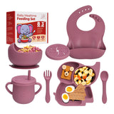Complete Silicone Baby Feeding Set