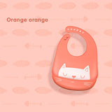 Waterproof Silicone Cartoon Baby Bibs