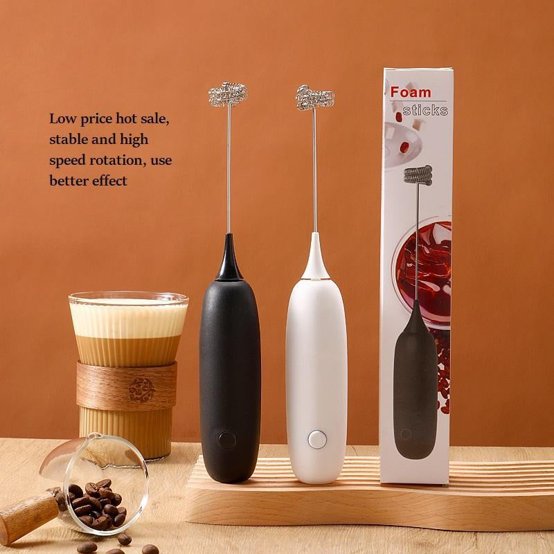 Electric Milk Frother without Battery, 1/2 Counts Handheld Coffee Milk Frother, Milk Foam Maker Tool for Home Use, Kitchen Accessories, Summer for Gift