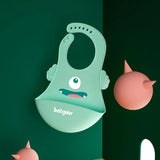 Waterproof Silicone Cartoon Baby Bibs