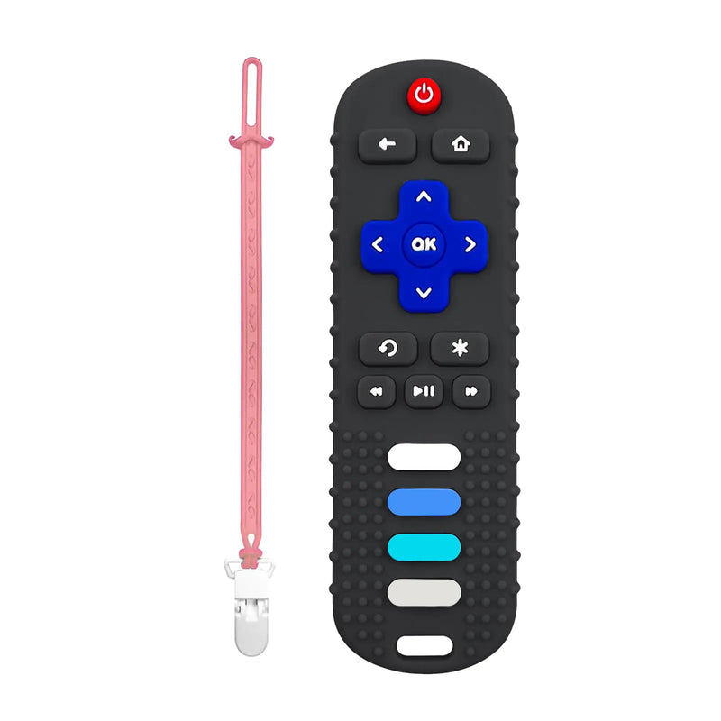 TV Remote Silicone Teether Toy for Babies